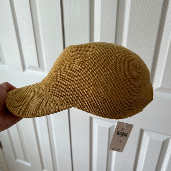 NWT Yellow Anthropologie Ball Cap - Picture 1 of 6